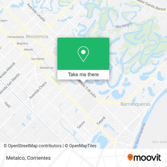 Metalco map