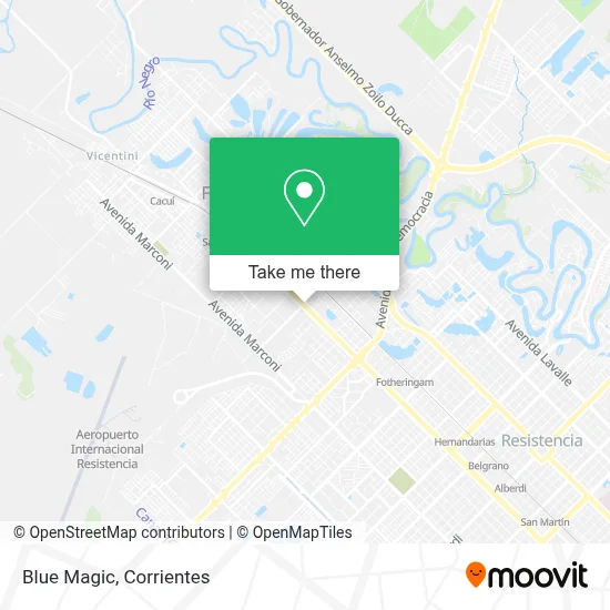 Blue Magic map