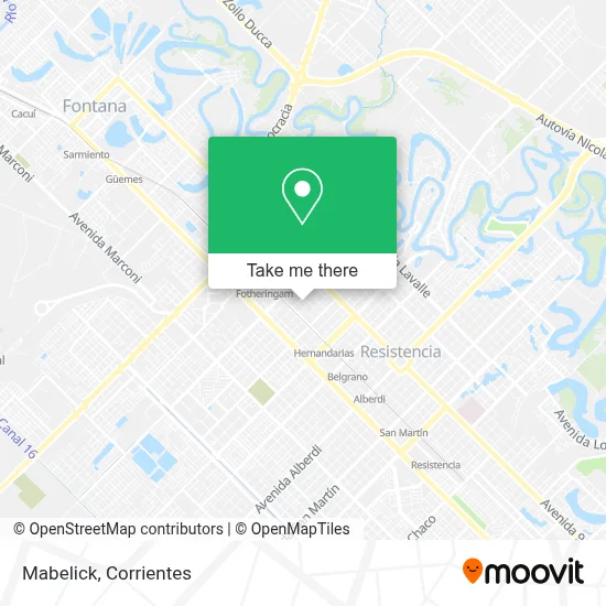 Mabelick map