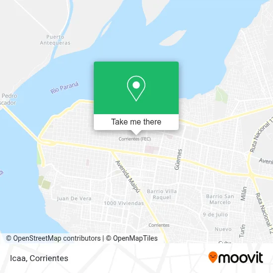 Icaa map