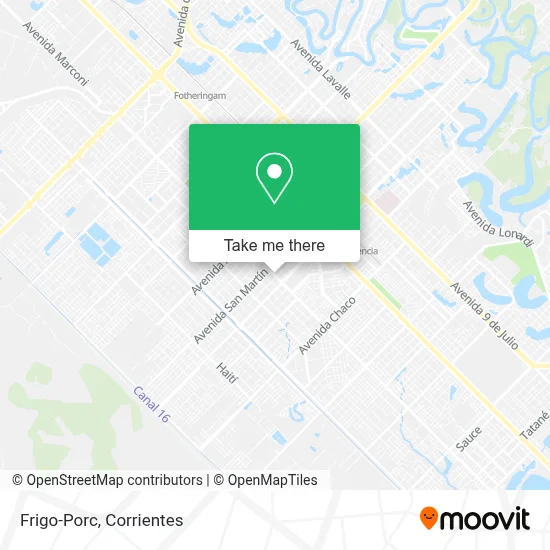 Frigo-Porc map