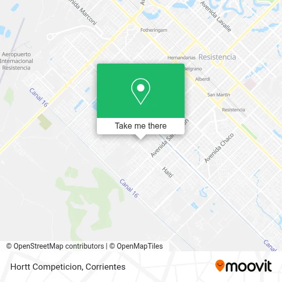 Hortt Competicion map