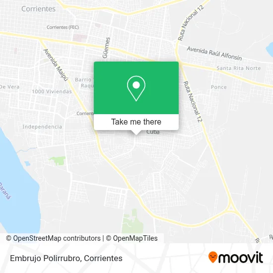 Embrujo Polirrubro map