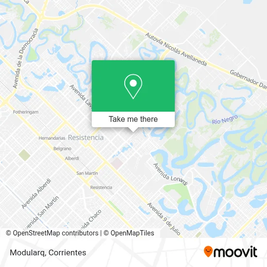 Modularq map