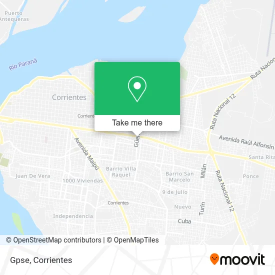 Gpse map
