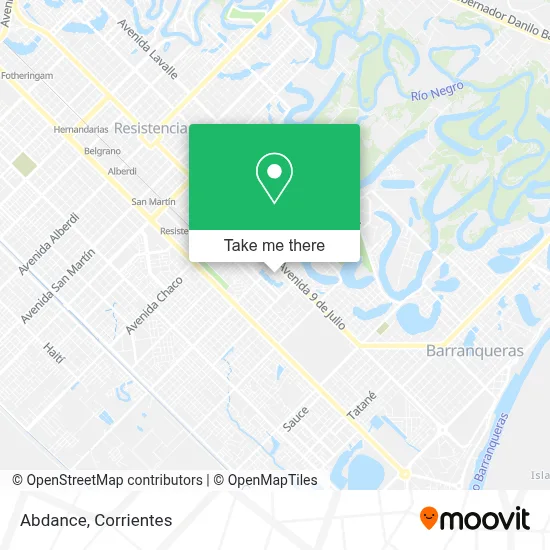 Abdance map