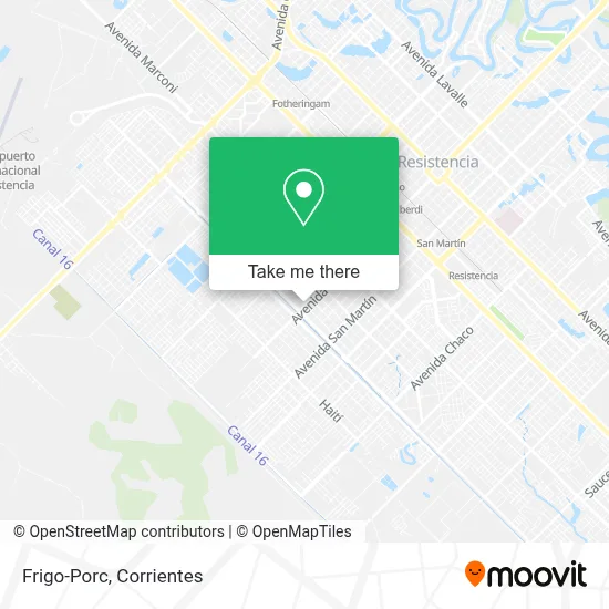 Frigo-Porc map