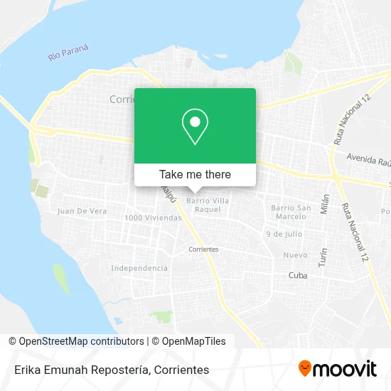 Erika Emunah Repostería map