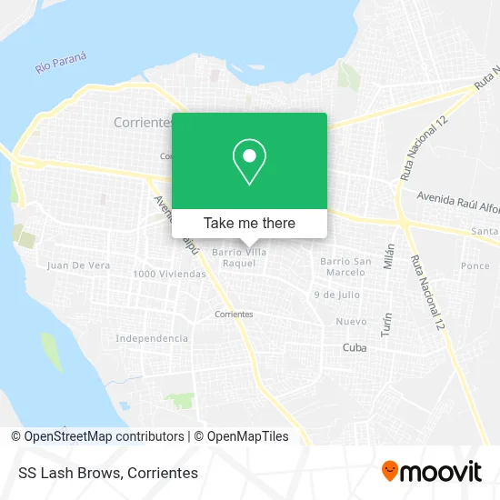 SS Lash Brows map