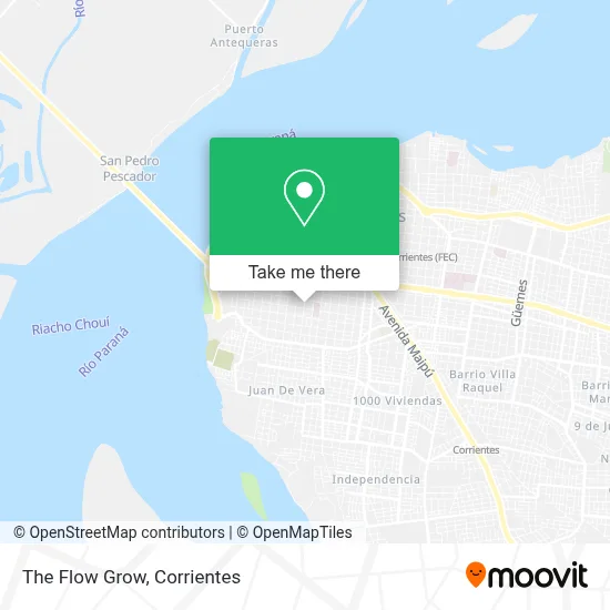 The Flow Grow map