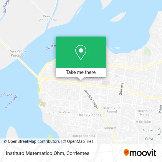 Instituto Matematico Ohm map