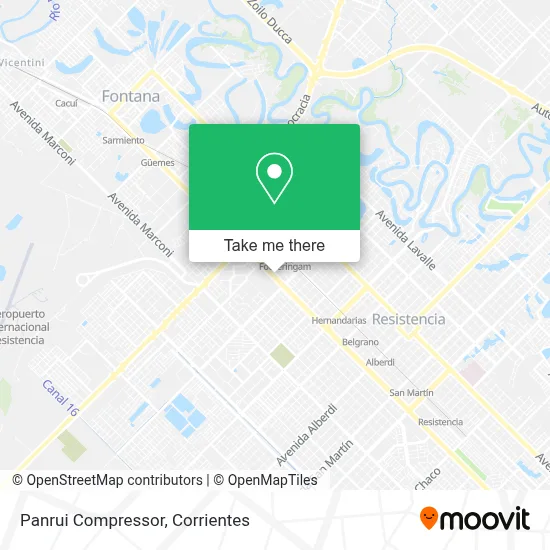 Panrui Compressor map