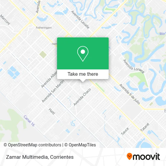 Zamar Multimedia map