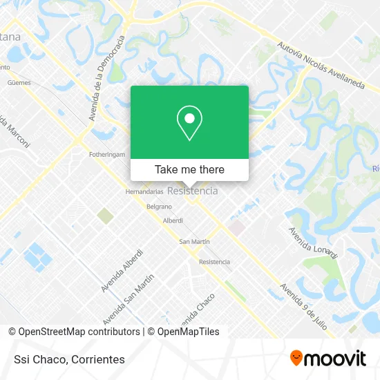 Ssi Chaco map