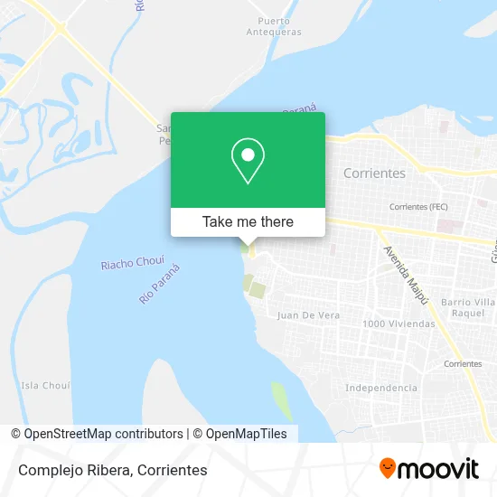 Complejo Ribera map