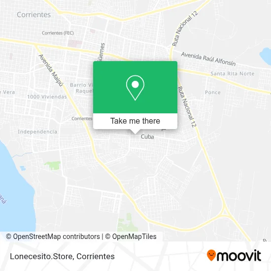 Lonecesito.Store map