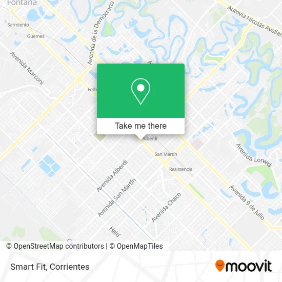 Smart Fit map