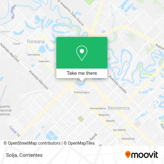 Solja map