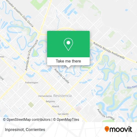 Inpresinot map