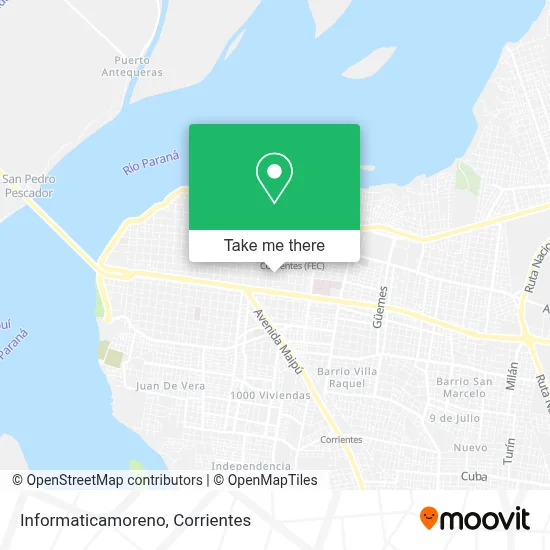 Informaticamoreno map