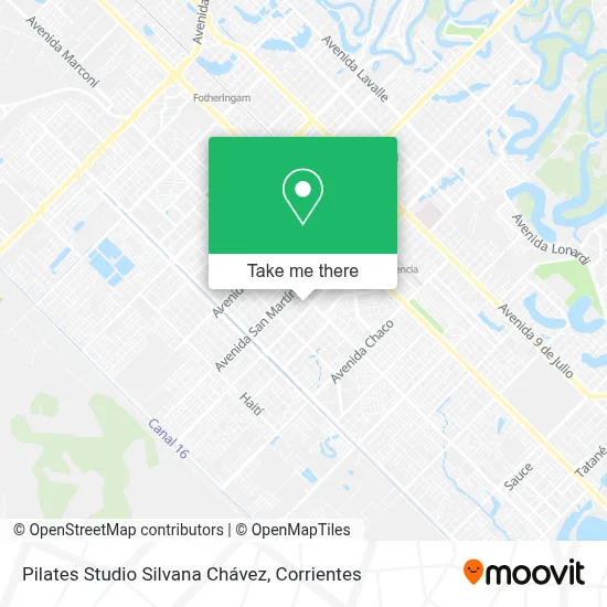 Pilates Studio Silvana Chávez map
