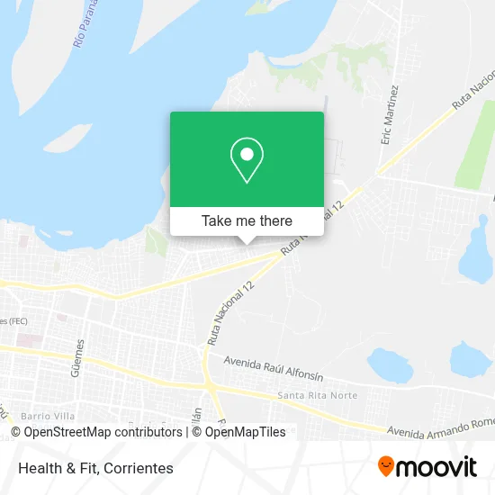 Health & Fit map