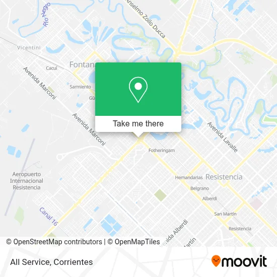 All Service map