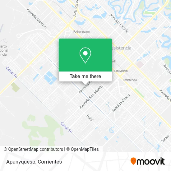 Apanyqueso map