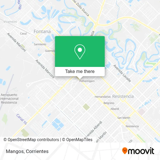 Mangos map