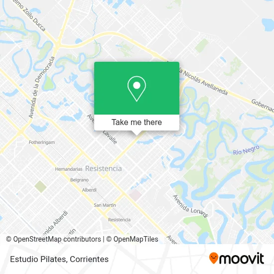 Estudio Pilates map
