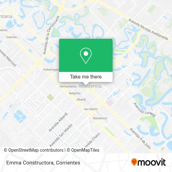 Emma Constructora map