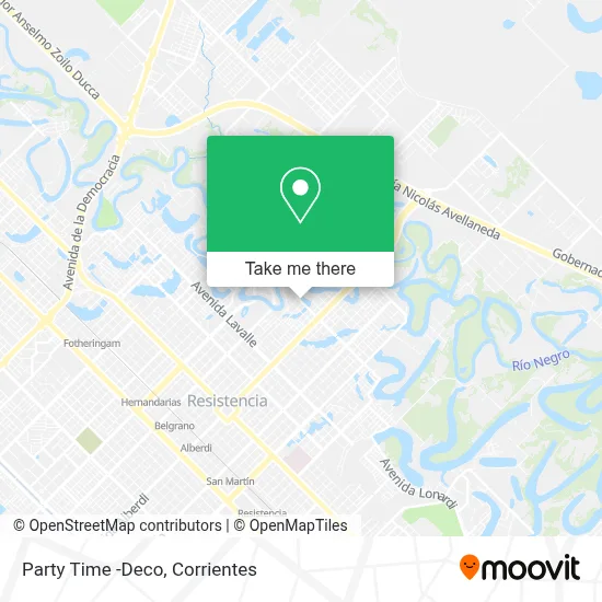 Party Time -Deco map