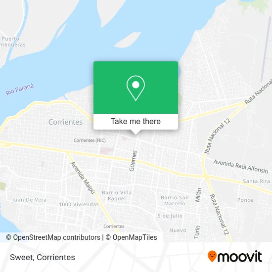 Sweet map
