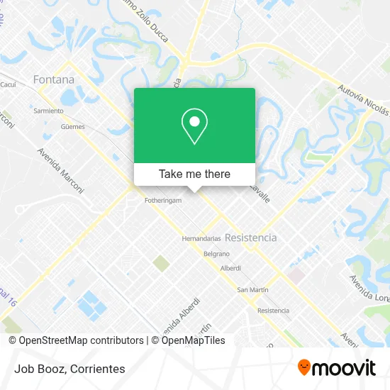 Job Booz map