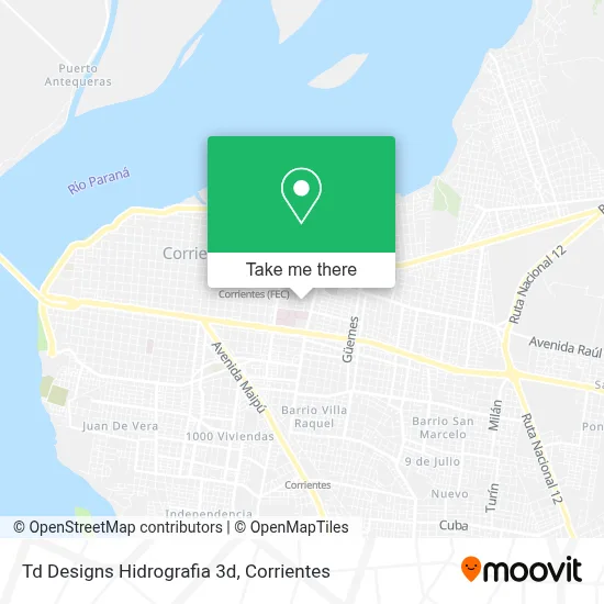 Td Designs Hidrografia 3d map