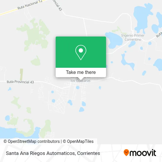 Santa Ana Riegos Automaticos map