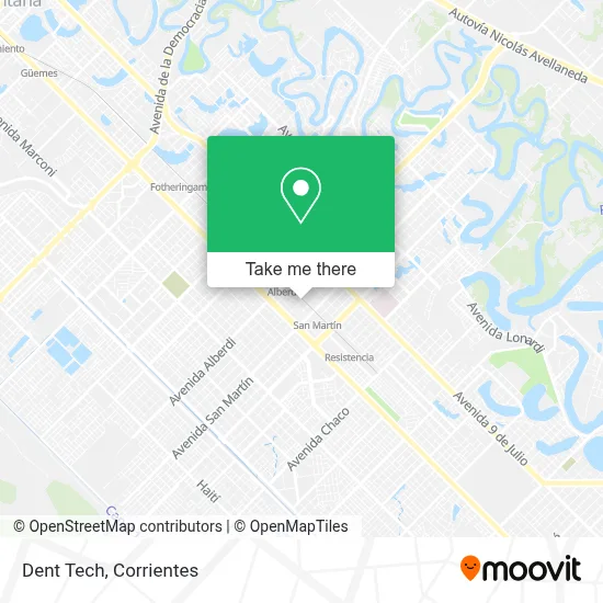 Dent Tech map