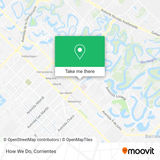 How We Do map
