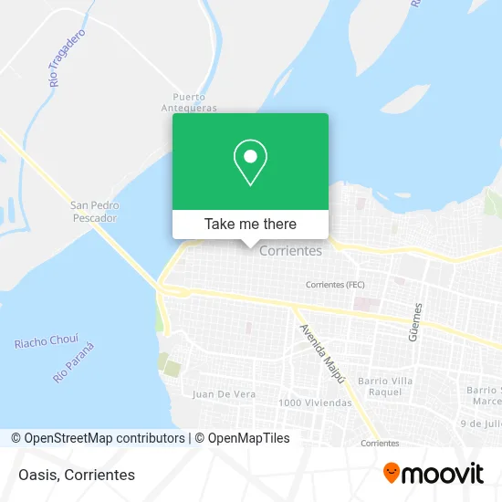 Oasis map