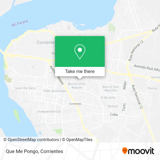 Que Me Pongo map