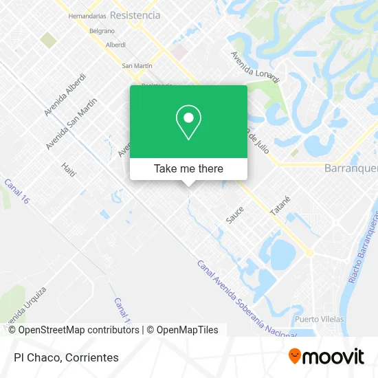 Pl Chaco map