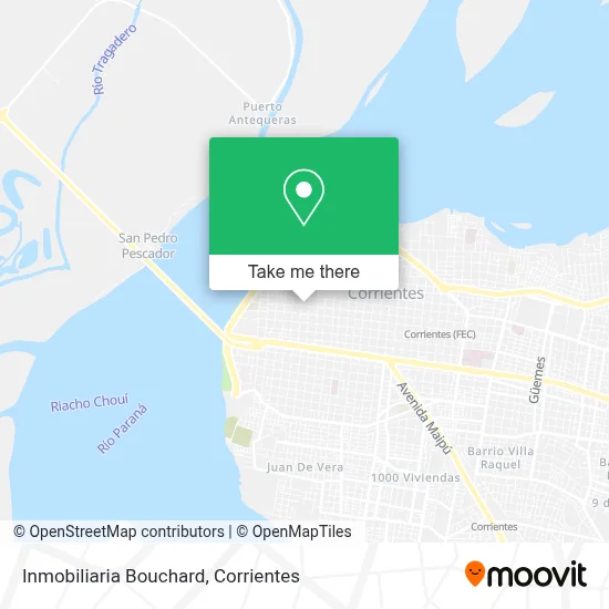 Inmobiliaria Bouchard map