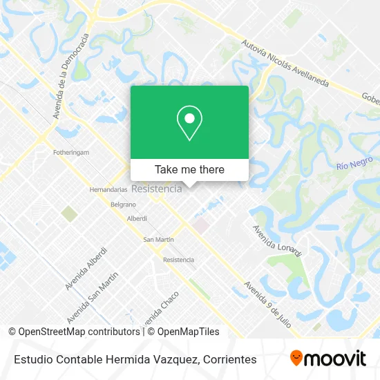 Estudio Contable Hermida Vazquez map