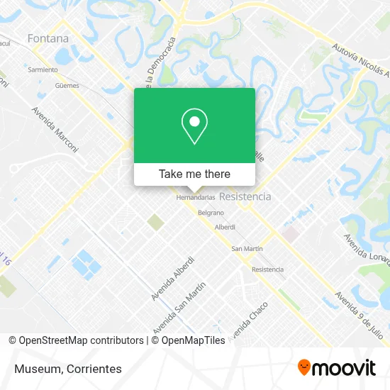 Museum map