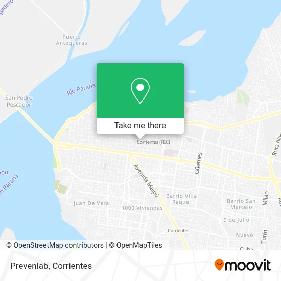 Prevenlab map