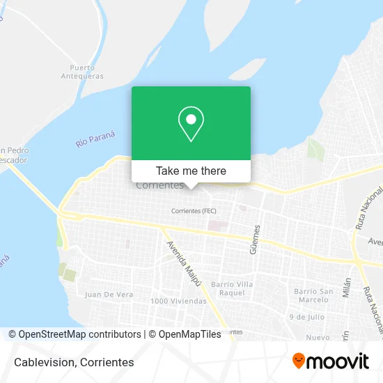 Cablevision map