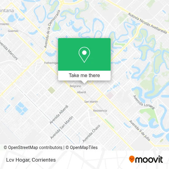 Lcv Hogar map