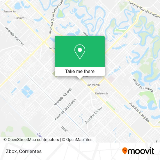 Zbox map