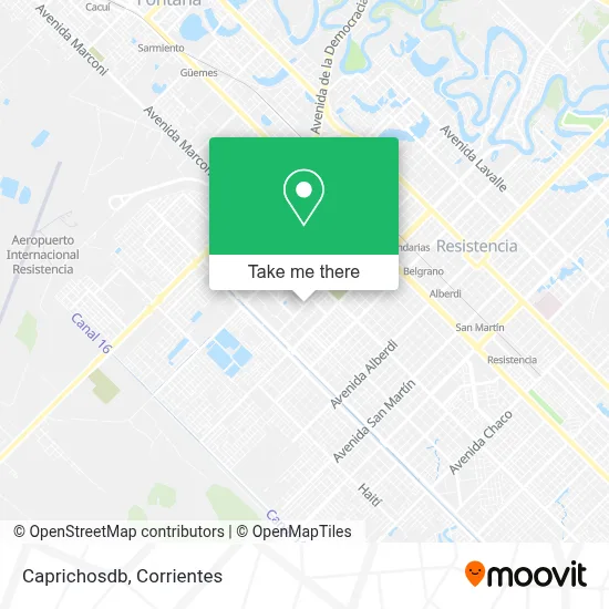 Caprichosdb map