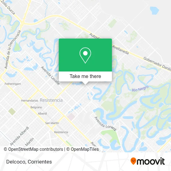 Delcoco map